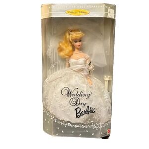 1996 Wedding Day Barbie Doll 1960 Collectors Ed Reproduction 17119 NEW w Stand